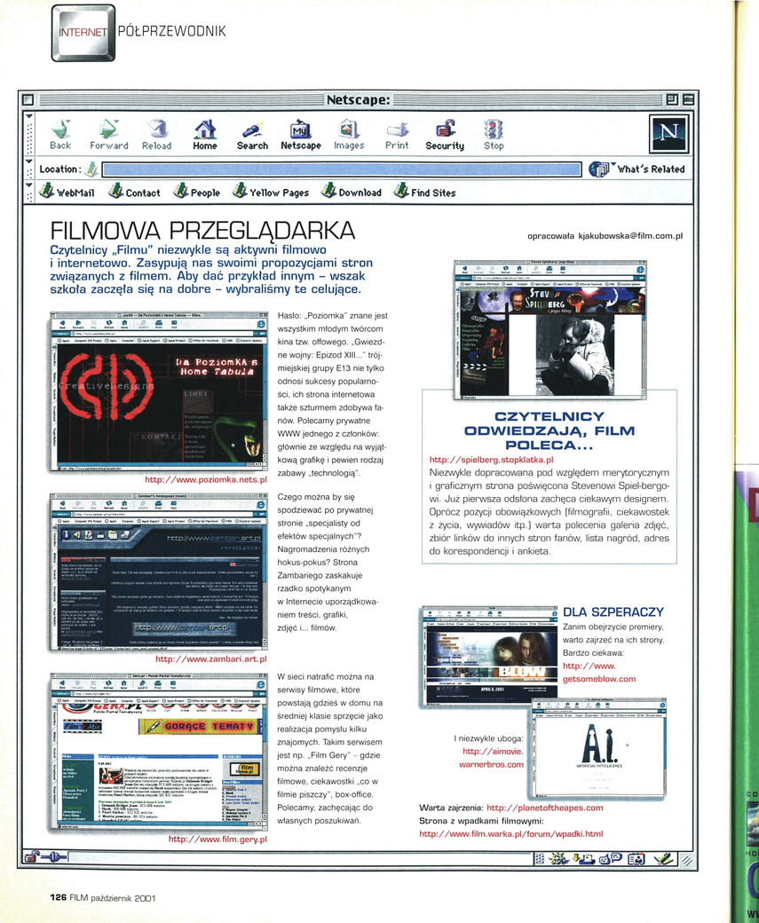 FILM: 10/2001 (2397), strona 126