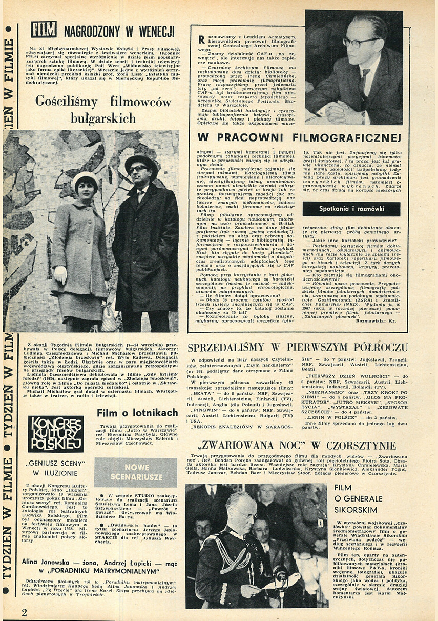 FILM: 39/1966 (929), strona 2