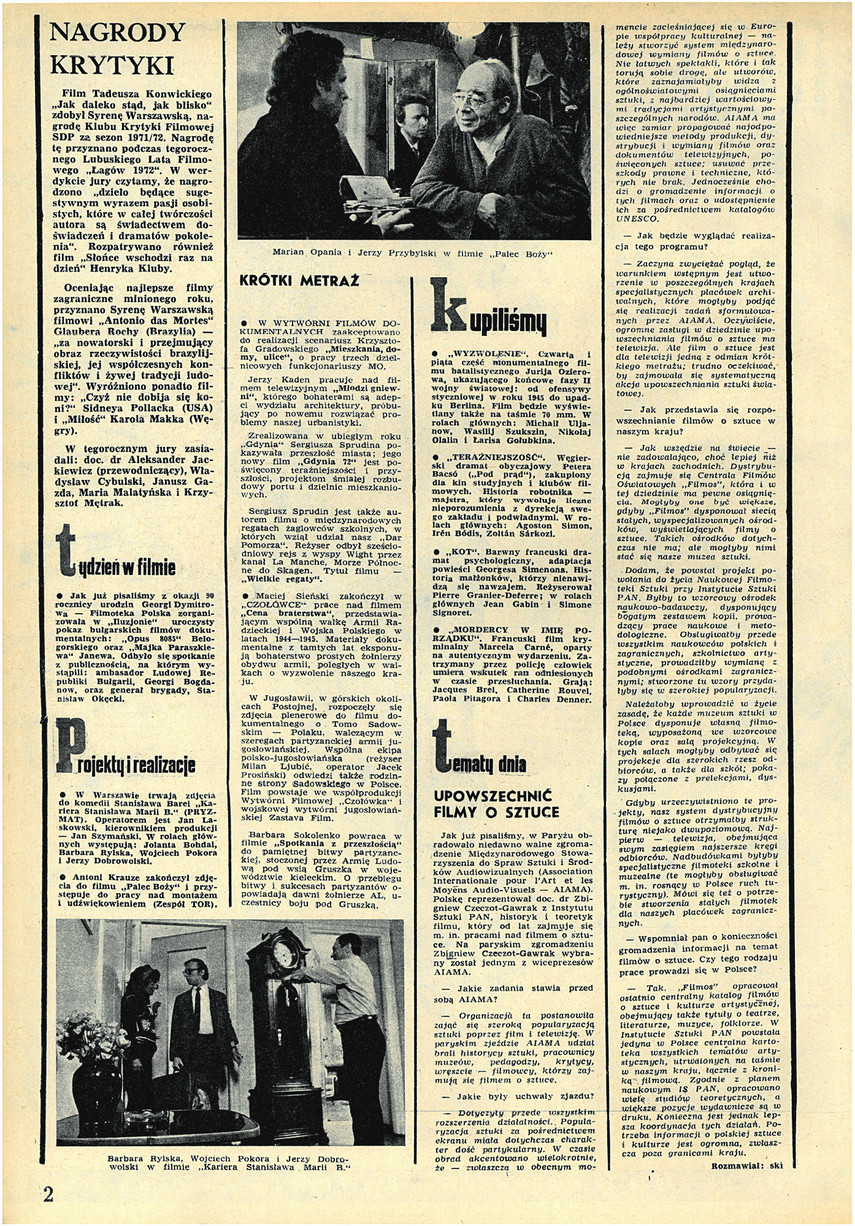 FILM: 28/1972 (1231), strona 2