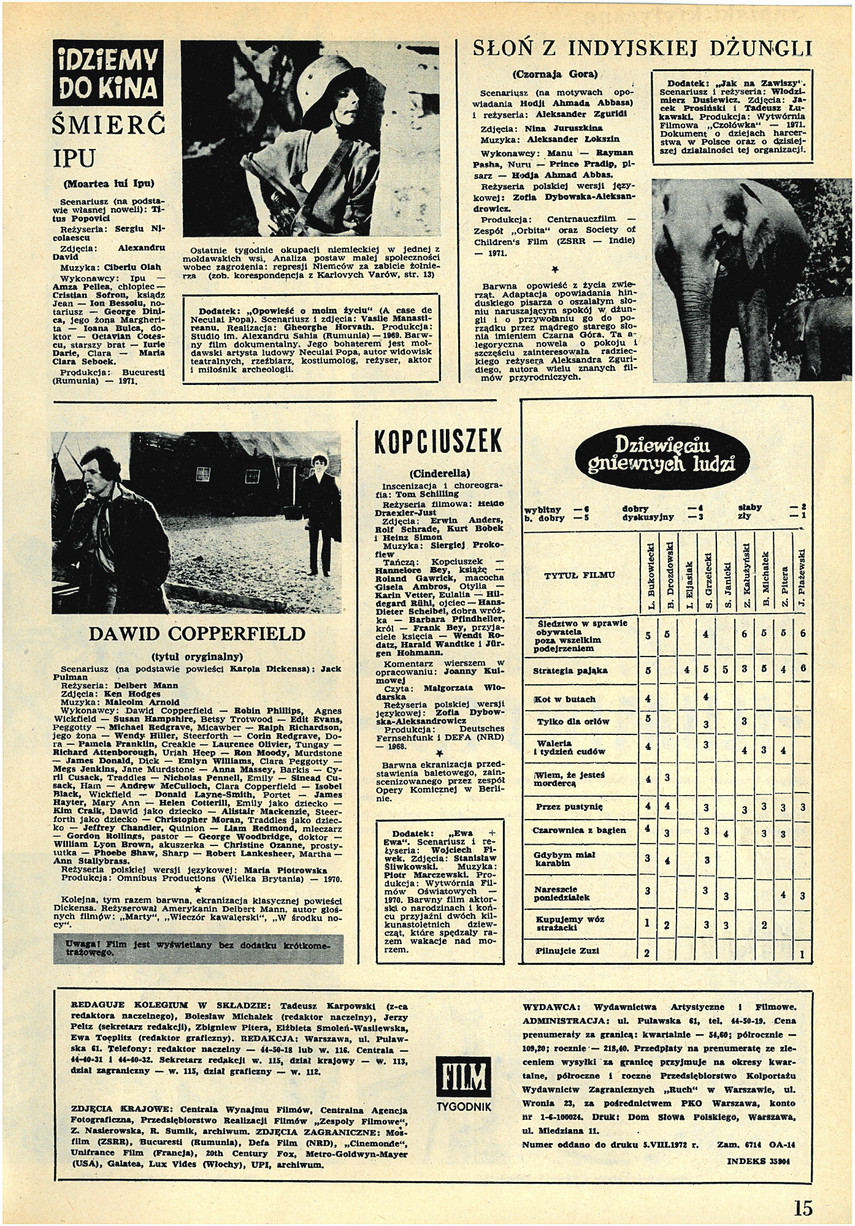 FILM: 33/1972 (1236), strona 15