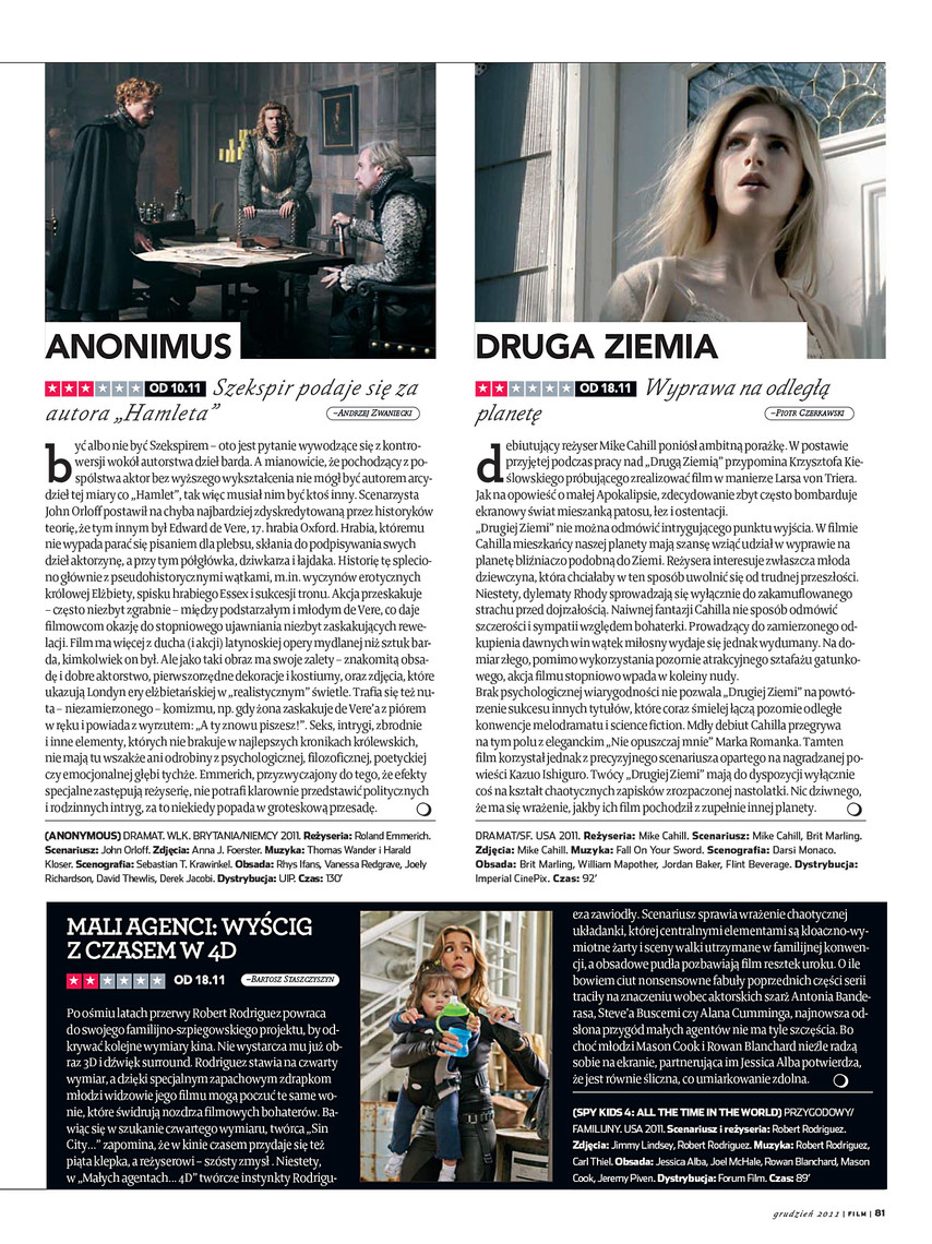 FILM: 12/2011 (2519), strona 81