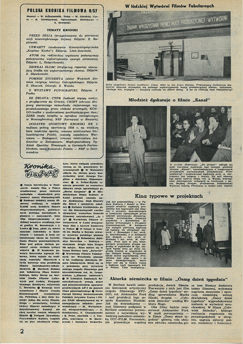 FILM: 9/1957 (430), strona 2