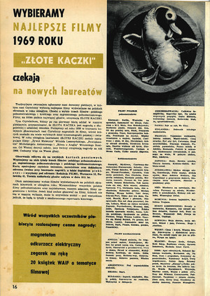 FILM: 1/1970 (1100), strona 16