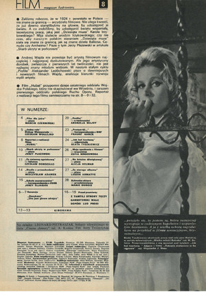FILM: 8/1973 (1264), strona 3