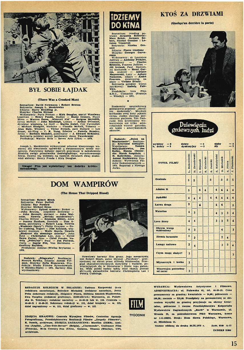 FILM: 41/1972 (1244), strona 15
