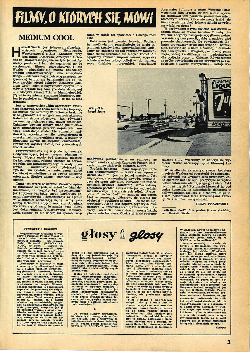 FILM: 1/1970 (1100), strona 3