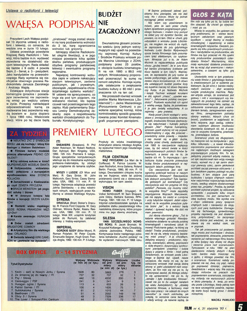 FILM: 4/1993 (2271), strona 5