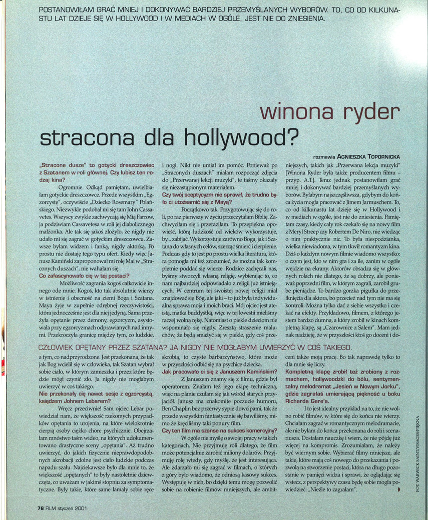 FILM: 1/2001 (2388), strona 76