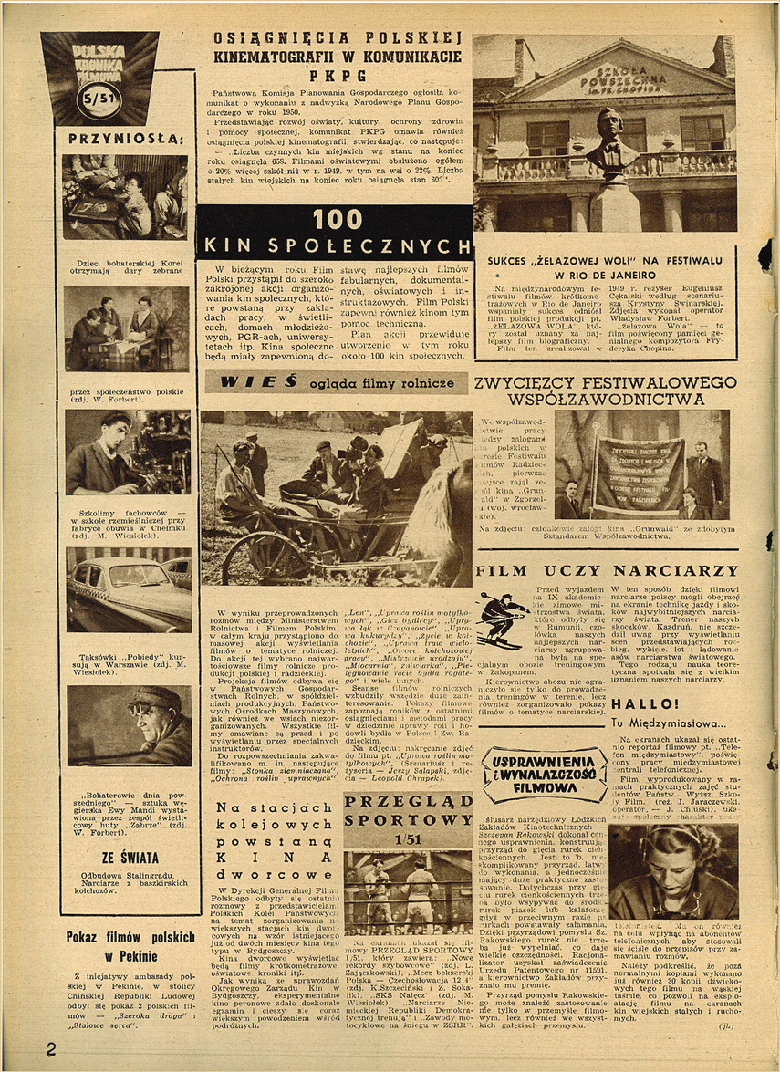 FILM: 5/1951 (114), strona 2