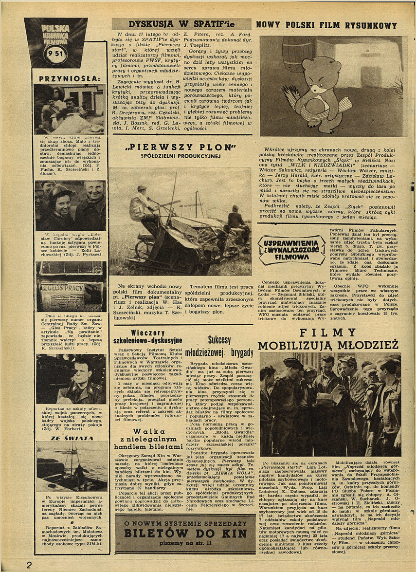 FILM: 9/1951 (118), strona 2
