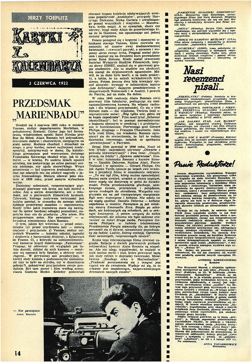 FILM: 23/1972 (1226), strona 14