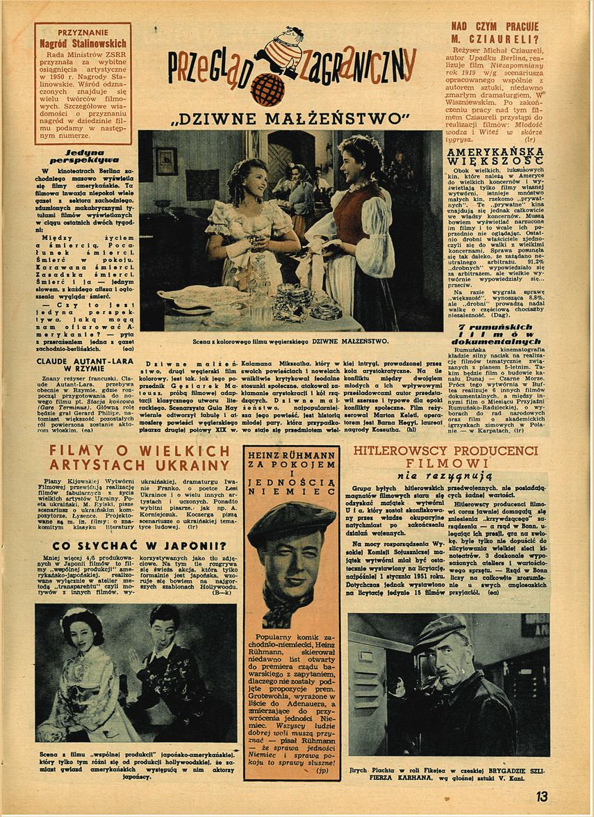 FILM: 13/1951 (122), strona 13