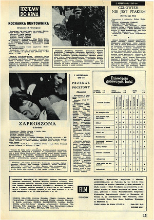 FILM: 24/1972 (1227), strona 15