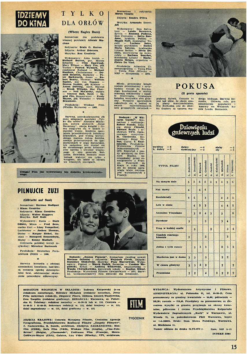 FILM: 27/1972 (1230), strona 15