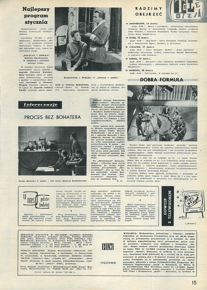 FILM: 11/1960 (588), strona 15