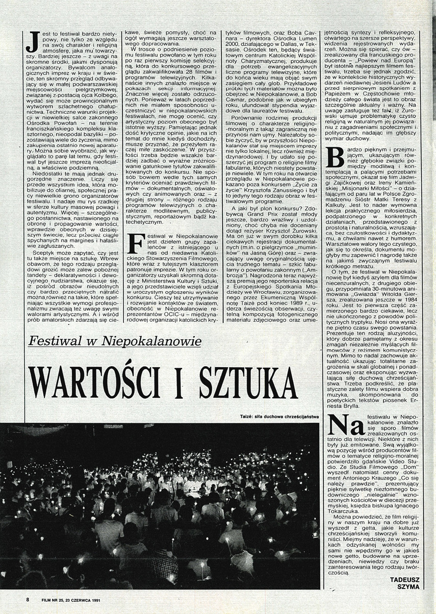 FILM: 25/1991 (2188), strona 8
