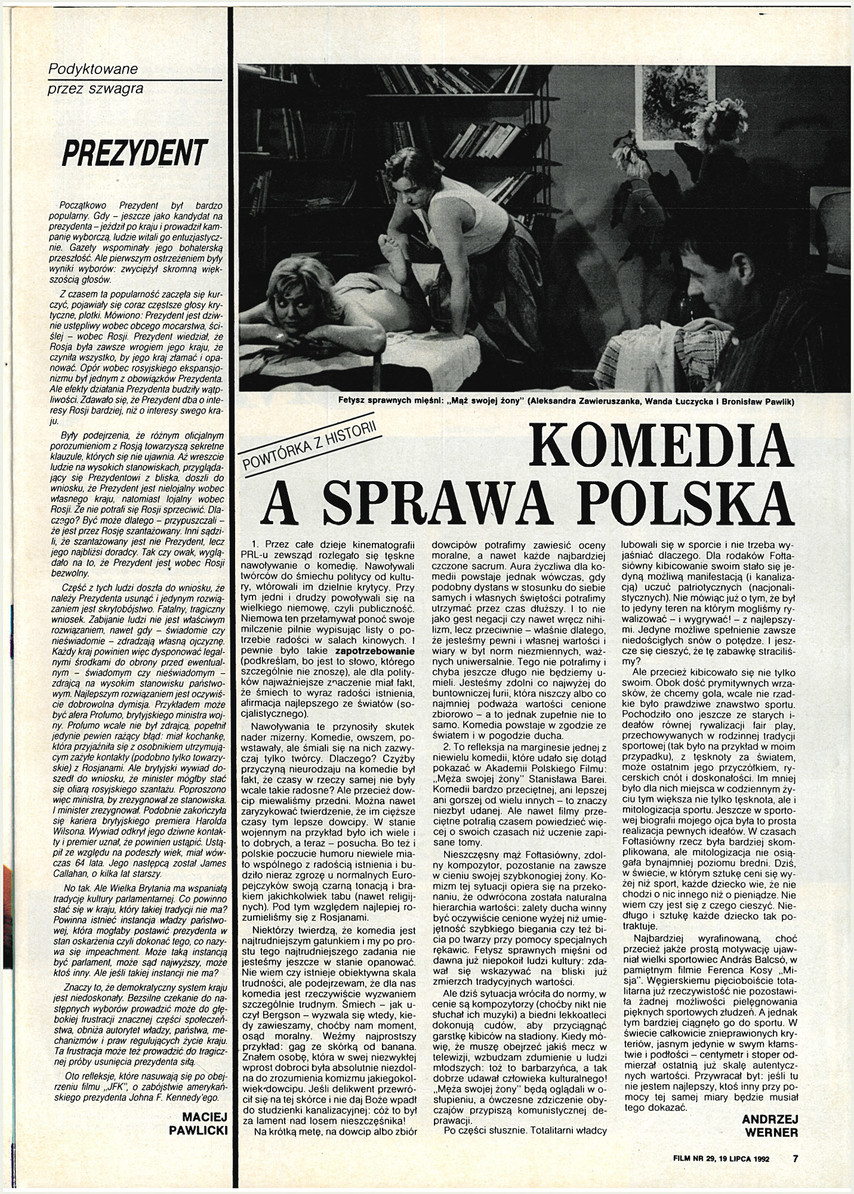 FILM: 29/1992 (2244), strona 7