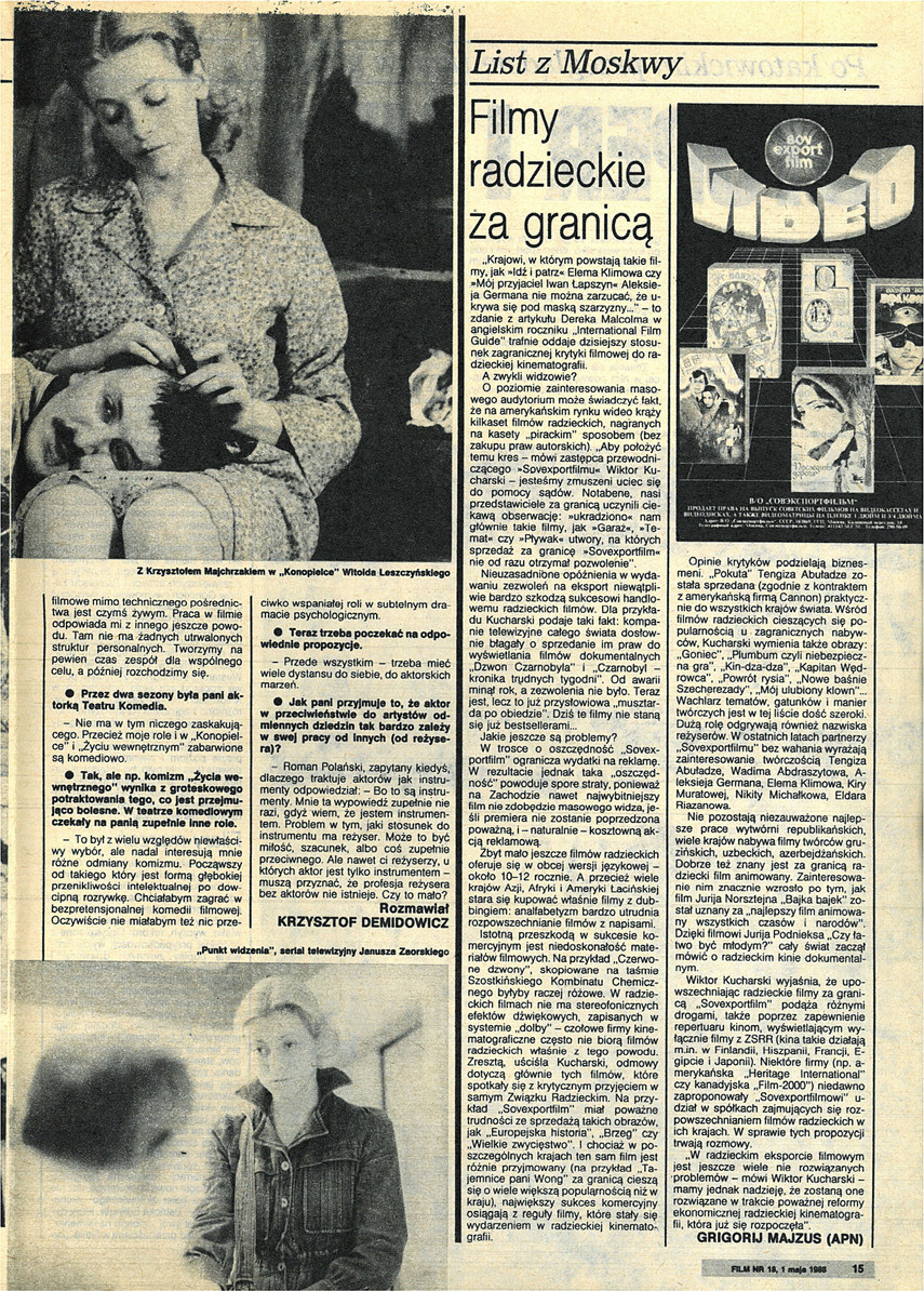 FILM: 18/1988 (2026), strona 15