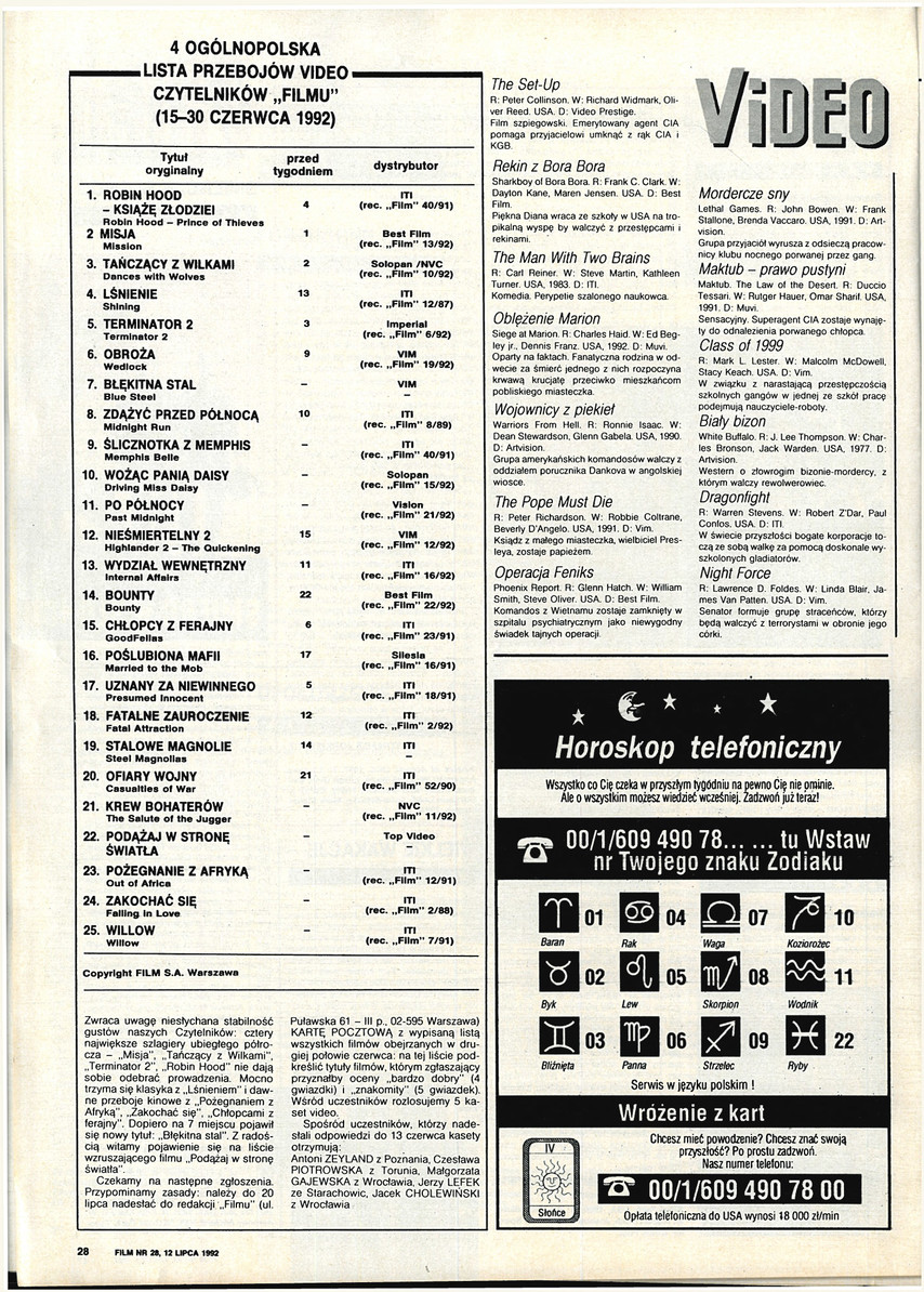 FILM: 28/1992 (2243), strona 28