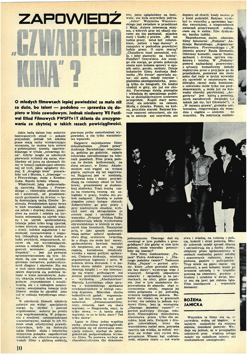 FILM: 23/1972 (1226), strona 10