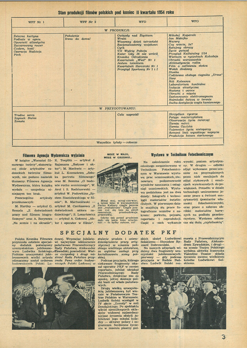 FILM: 27/1954 (292), strona 3