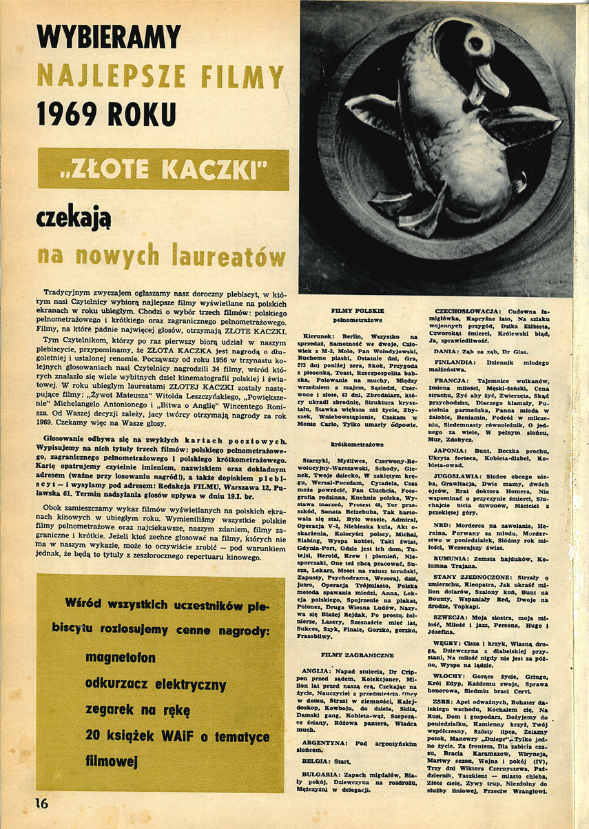 FILM: 1/1970 (1100), strona 16