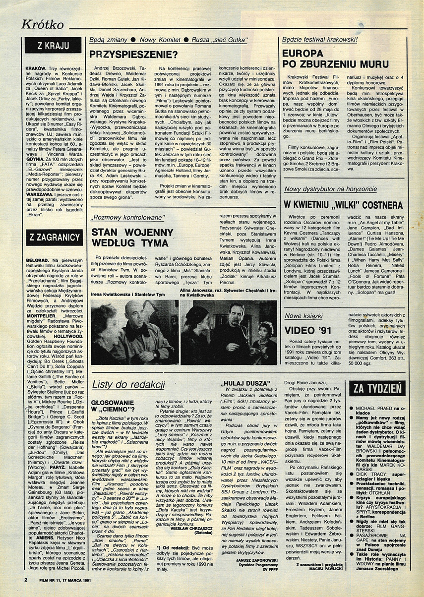 FILM: 11/1991 (2174), strona 2