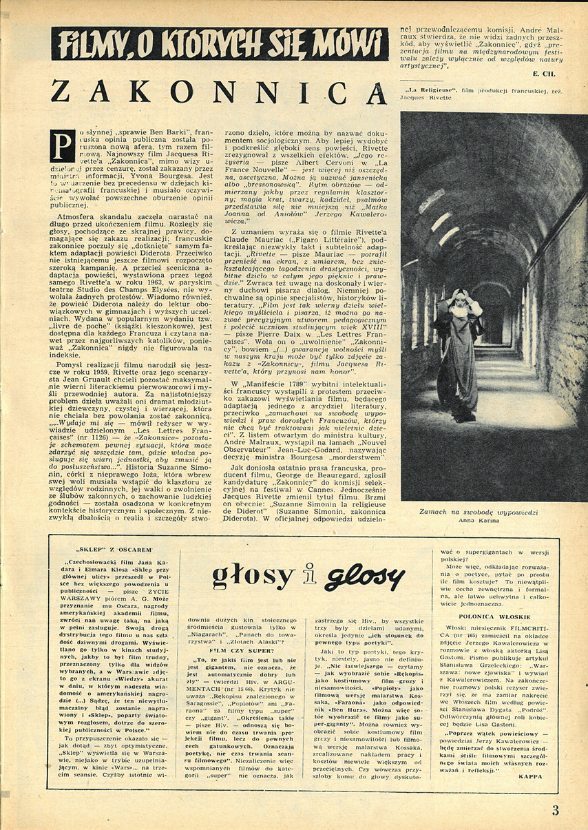 FILM: 19/1966 (909), strona 3