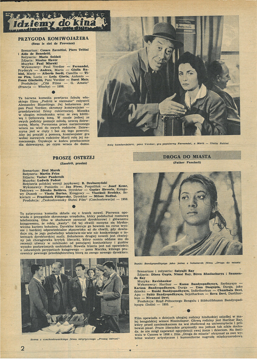 FILM: 3/1958 (476), strona 2