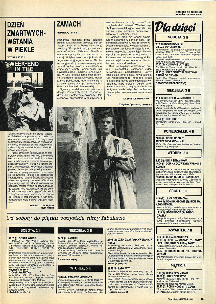 FILM: 5/1991 (2168), strona 15